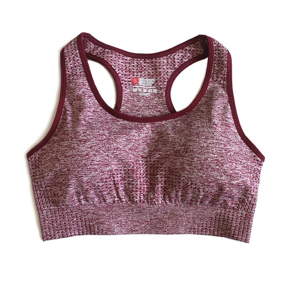 NWOT WodoWei Women Tank top yoga Gym Size S, Color Red Wine - Picture 2 of 5